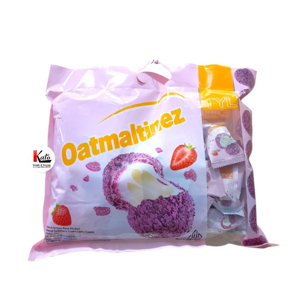 

Oatmaltinez Wafer Vanilla//Strawberry 300gr