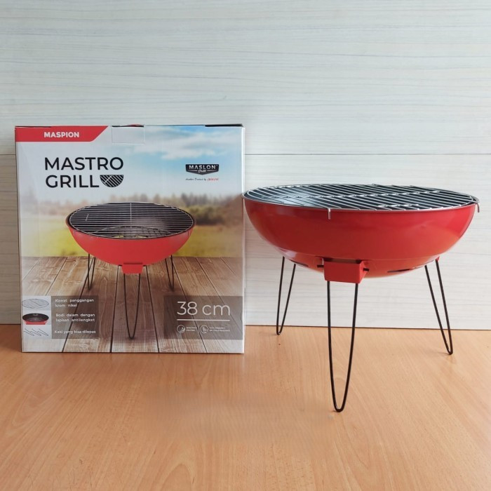 Maspion Mastro Grill Round Pan 38 Cm Anti Lengket