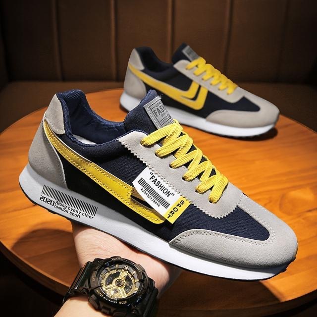 Sepatu Pria Terbaru Terbaru 2025 MY01 Sneakers Kece Anti Slip Anti Aus Anti Air Nyaman Dikaki