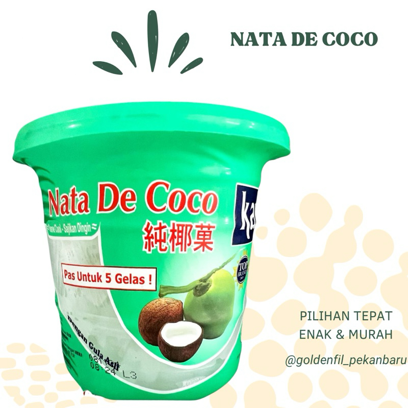 

KARA NATA DE COCO 1kg FREE BUBLE WRAP