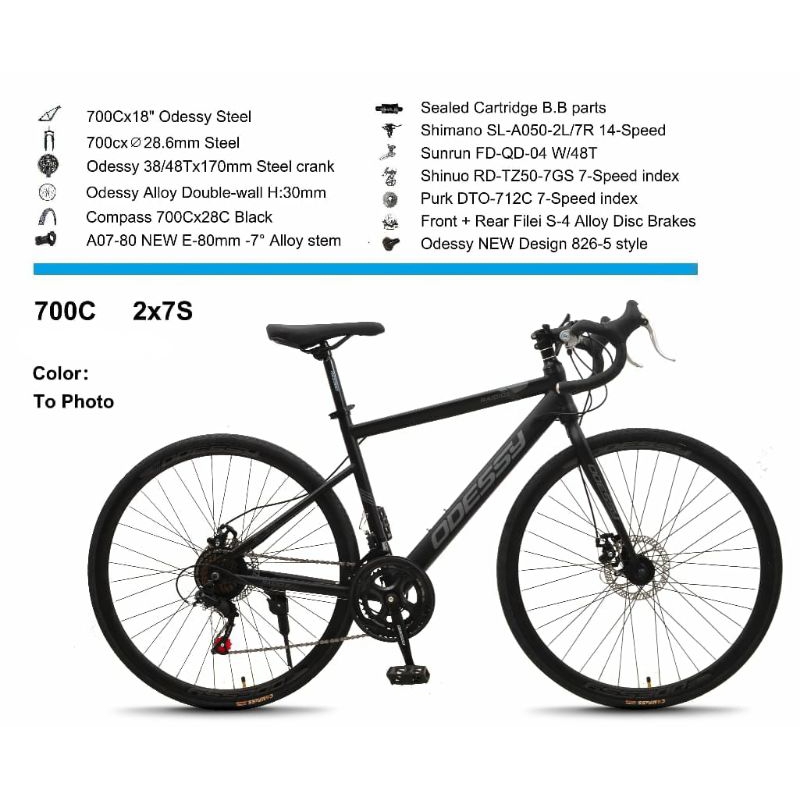 SEPEDA BALAP ROADBIKE ODESSY MT 1011S 700c