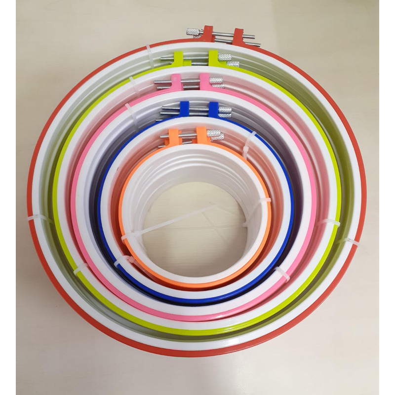 PEMBIDANG FRAME BORDIR MANUAL RAM PLASTIK