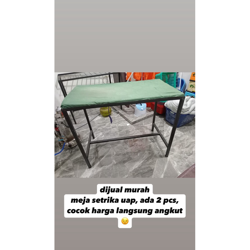 Meja Setrika Uap