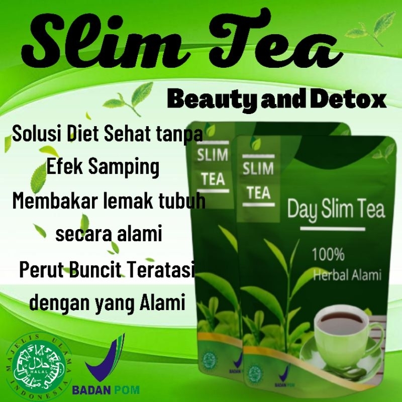 Teh pelangsing badan dan perut, Pembakar lemak perut buncit, Pengecil perut buncit wanita, Teh pelan