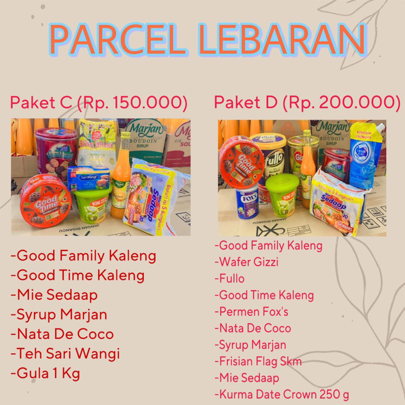 

Paket Parcel Lebaran Murah