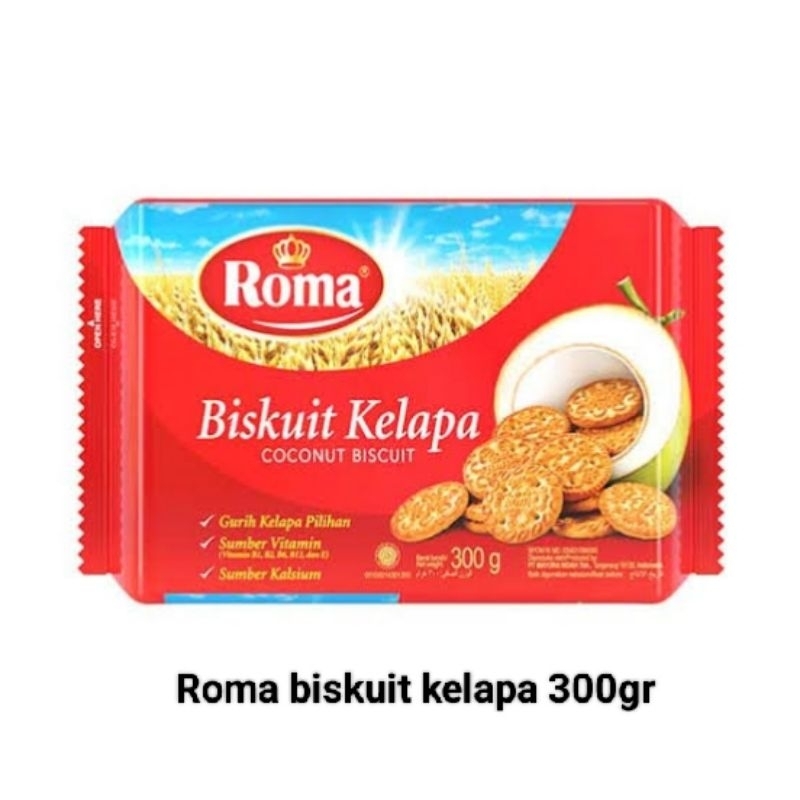 

Roma biskuit kelapa 300gr