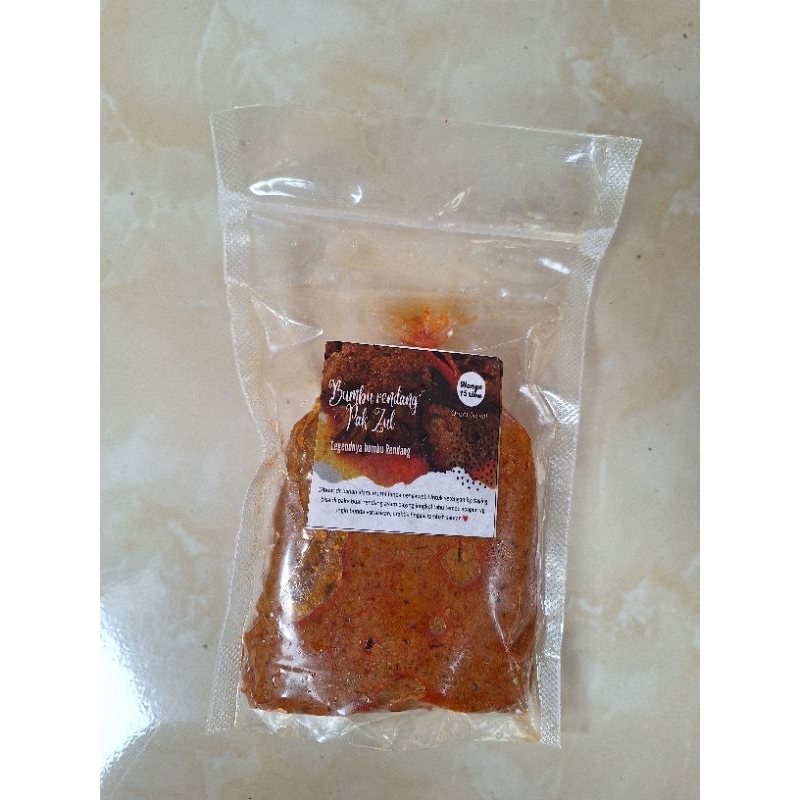 

Bumbu Rendang Asli Padang berat 200gram
