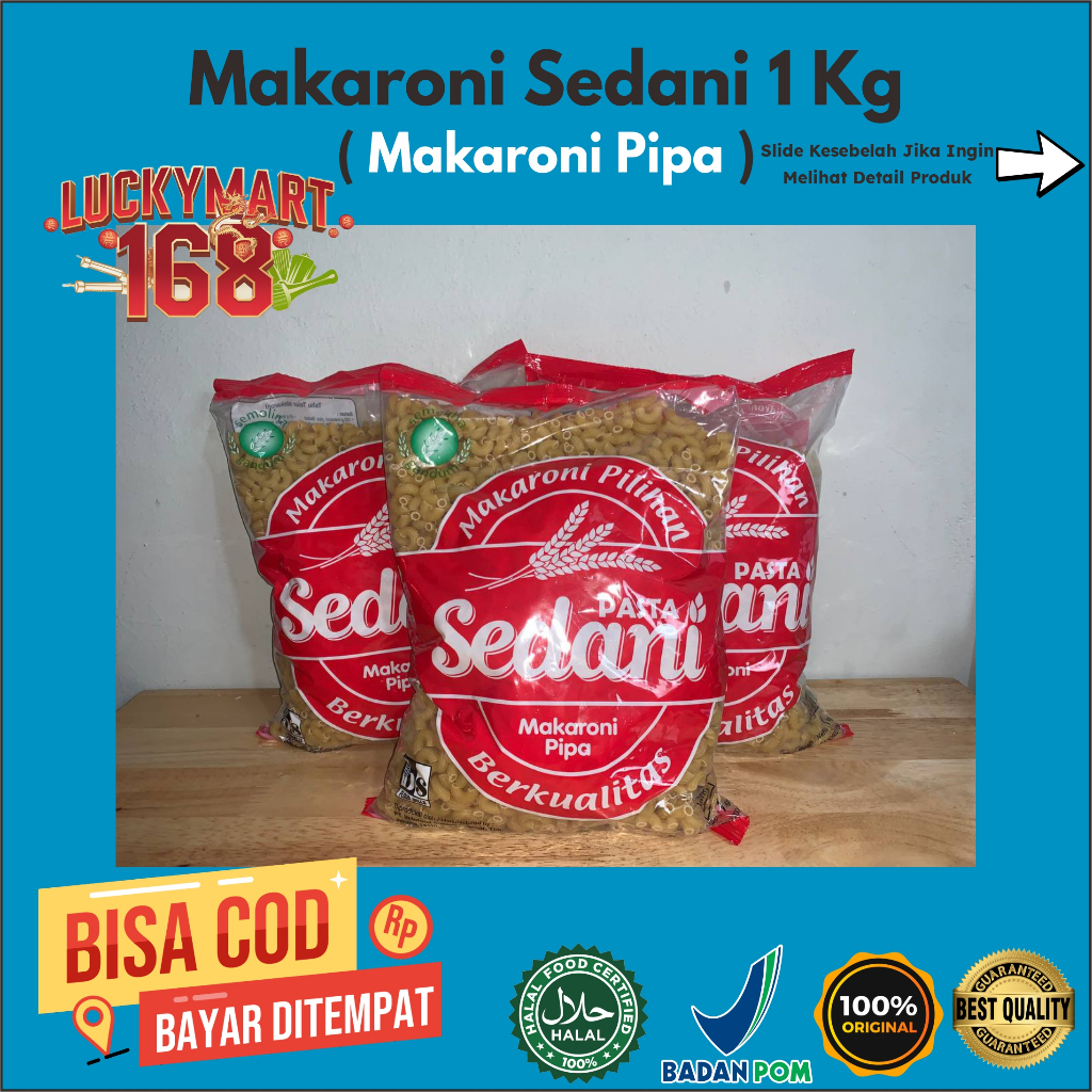 

Makaroni / Pasta Sedani Pipa 1 Kg