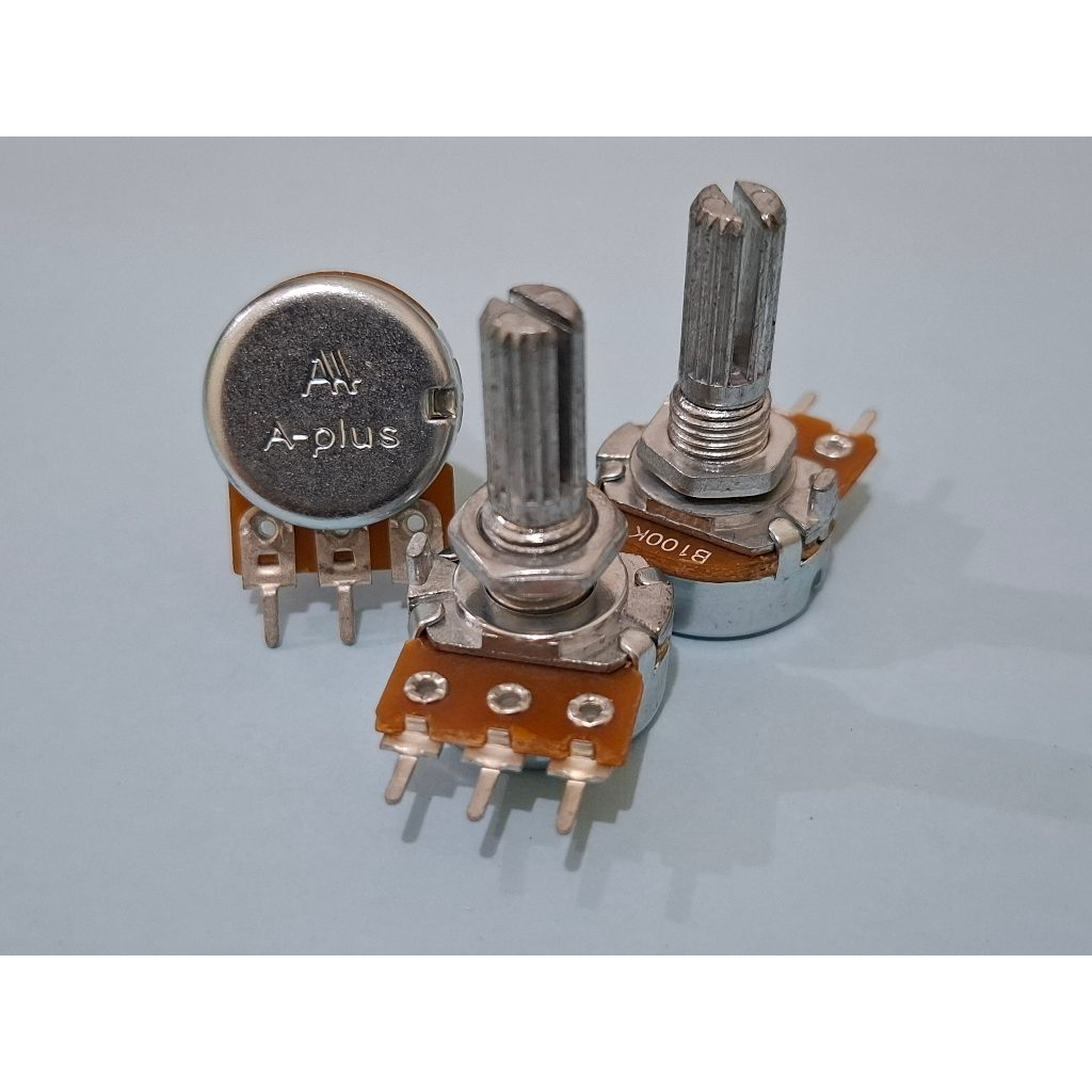 Potensio MONO Aplus (A+) 50K / 100K Ohm – Pengatur Volume & Tone Audio