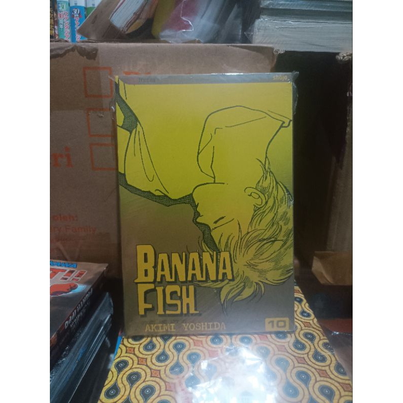 Komik manga impor banana fish 10 segel / komik manga impor banana fish vol 10 segel