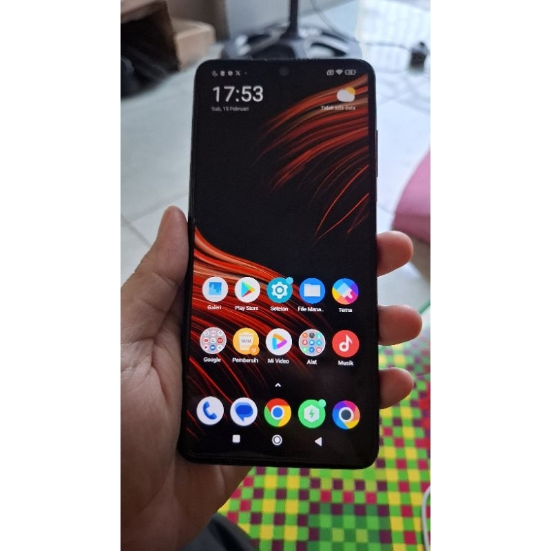POCO X3 PRO 8/256 HITAM SECOND Fullset Mulus 90%