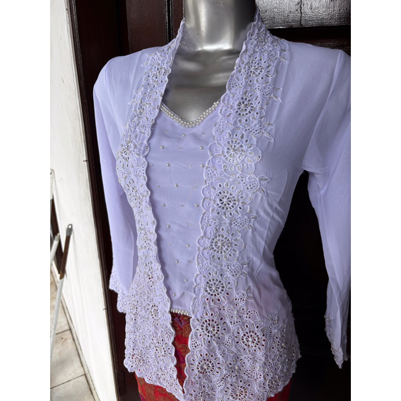 Kebaya bordir payet/ kebaya payet bali/ Kebaya bordir payet murah Kebaya bali murah