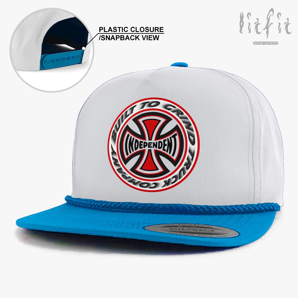 SD1 Independent - Topi Klasik Skateboards Tali /Topi Snapback Pria /Topi Trucker Jaring /Topi Distro