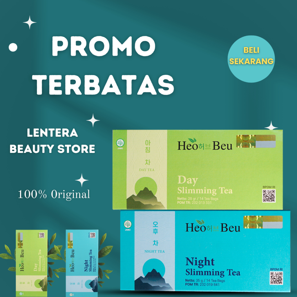 

PROMO TEH DIET RAMUAN KOREA 100% Original sudah BPOM