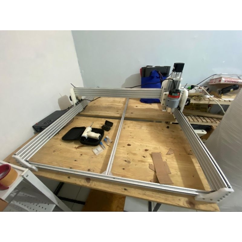 mesin cnc router 100x120cm bukan laser co2 potong akrilik baru urbancreator urban creator