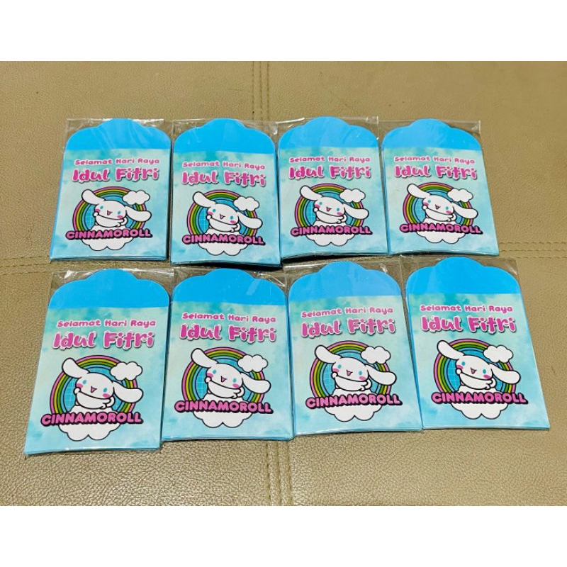 

Amplop Kecil THR Lebaran 2025 Motif KARTUN CINNAMOROLL 1 Pax 10 Lembar