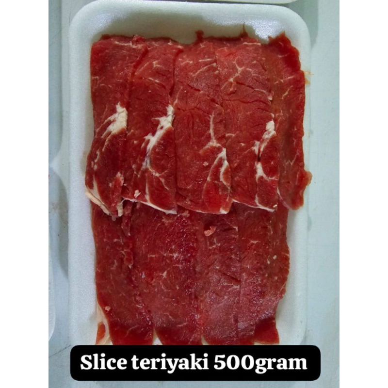 

DAGING LOKAL SLICE TERIYAKI FROZEN 500GR