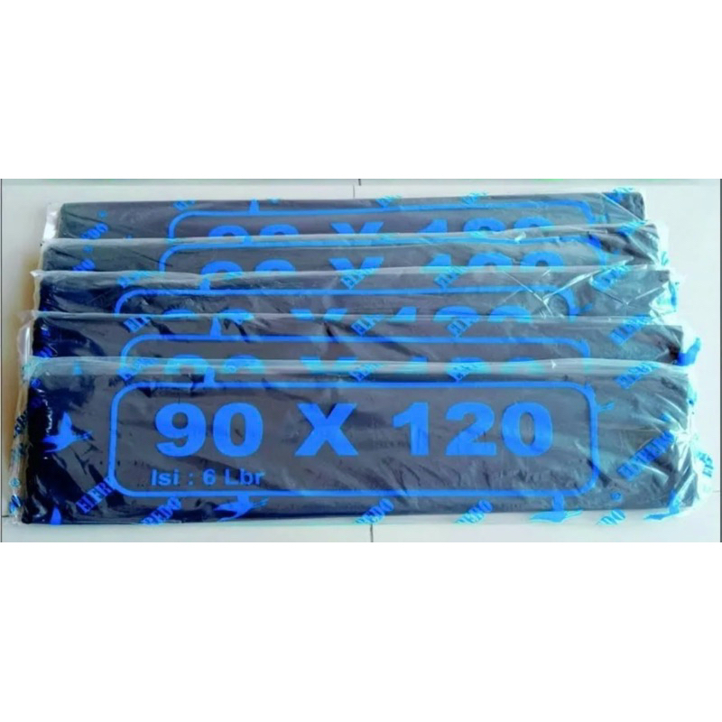 Trash Bag Hitam 90x120 cm
