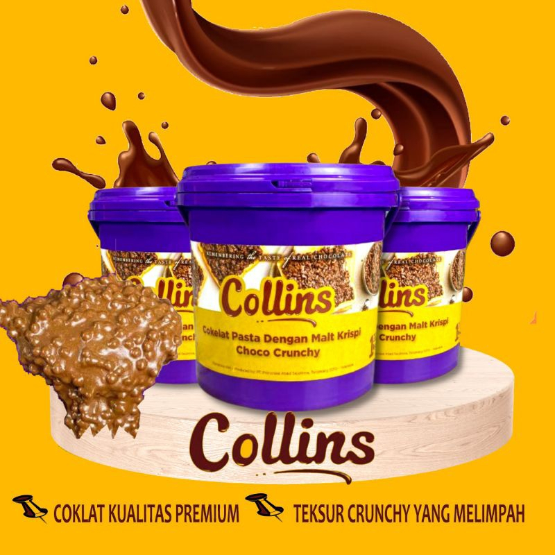 

Collins Coklat Kualitas Premium Choco Crunchy