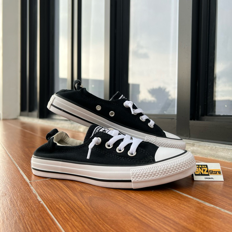 CONVERSE CTAS SHORELINE SLIP WOMEN BLACK BNIB ORIGINAL