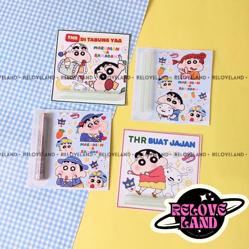 

amplop lebaran shinchan 12pc | amplop shinchan | amplop lebaran sinchan | shinchan