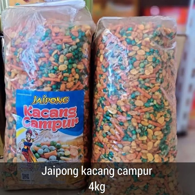 

Jaipong kacang campur kemasan 500gr & 1kg...