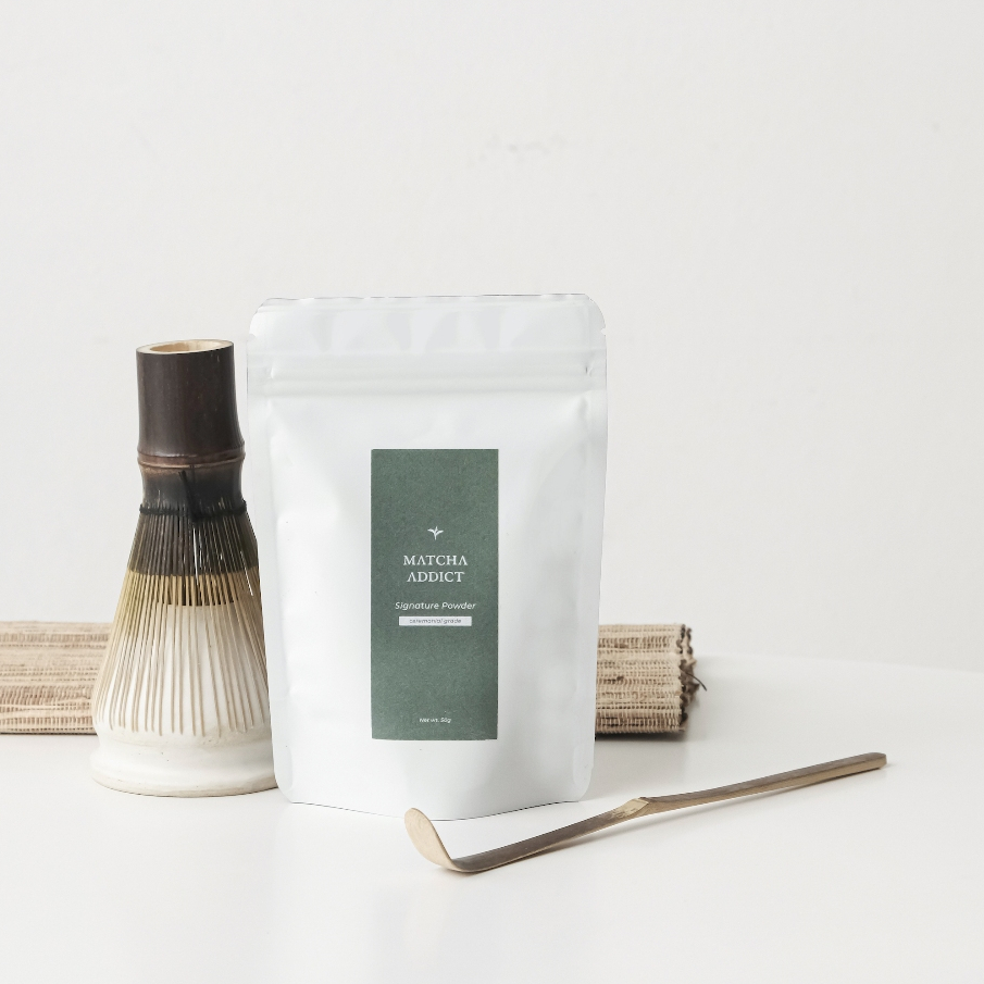 

Signature Blend Ceremonial Grade Matcha Powder (50g) - Matcha Addict