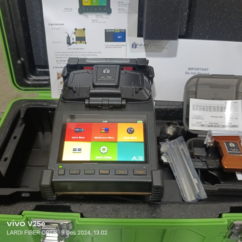 Fusion splicer inno A/Fusion splicer swift KF4/Fusion splicer swift KF4A