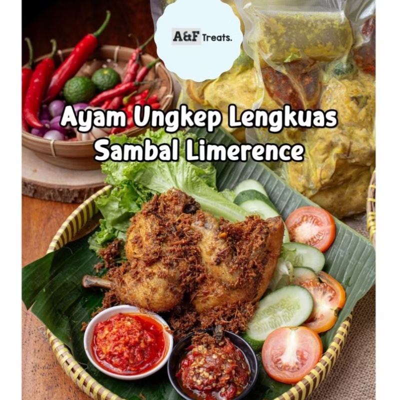 

Ayam Ungkep Lengkuas JUMBO + Free ATI AMPLE AYAM 1 PACK + Sambal Limerence 1 ekor potong 4/8 (Vacuum Sealed)