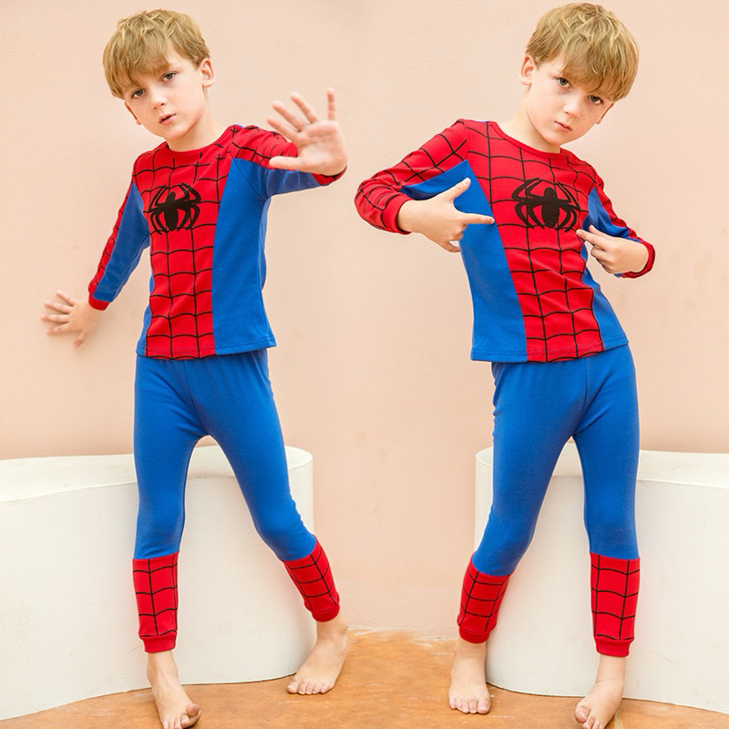 Hero Pjamas/ Pjamas Ultraman/ Baju Tidur Spiderman/ Baju Tidur Anak/ Sleepwear Anak Laki Laki/ Baju 