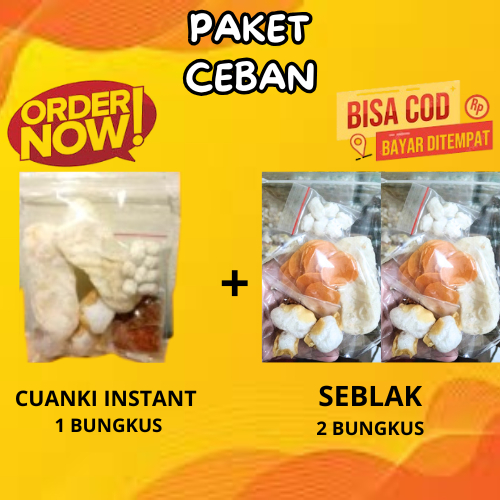 

Seblak 2pcs + Cuanki 1 pc