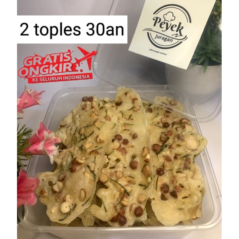 

peyek kacang tanah