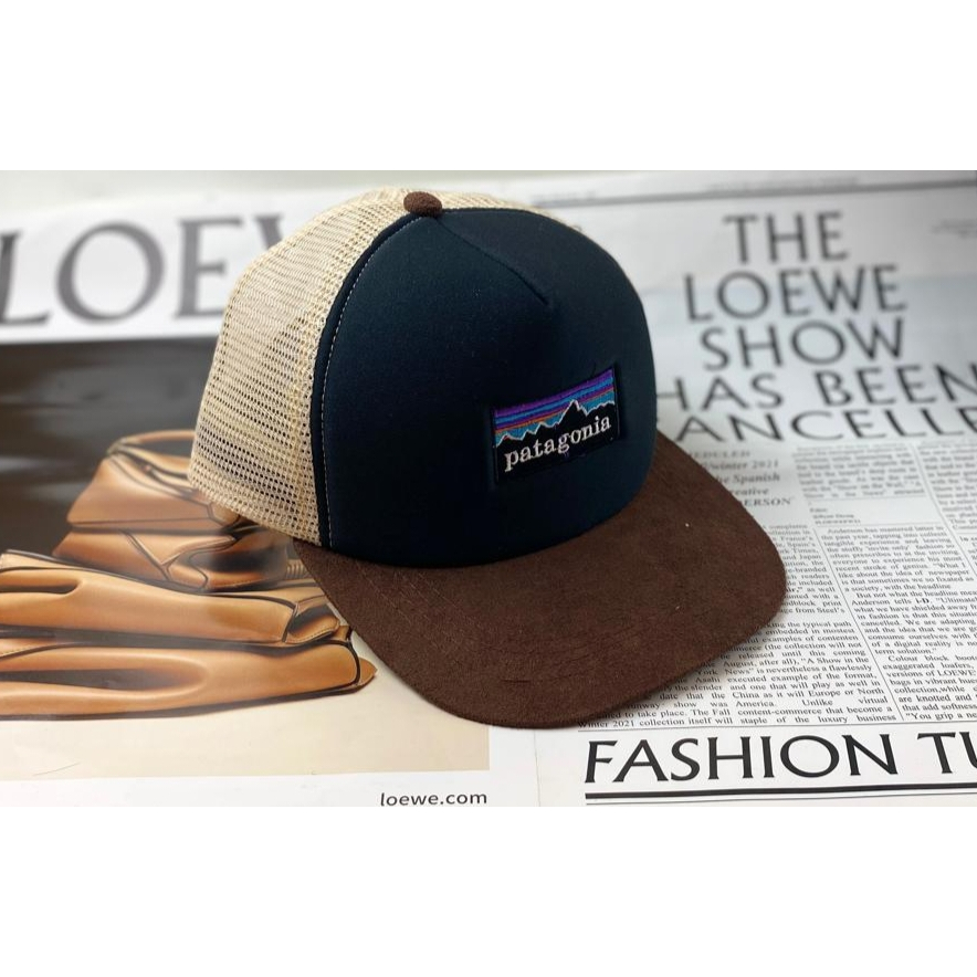 Topi Trucker Hat Patagonia Cream terbaru