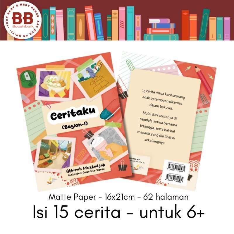 Buku Ceritaku by Pinisi Samudra Ilmu Buku Cerita Anak SD usia 6+ Buku Latihan Membaca Buku Bacaan An