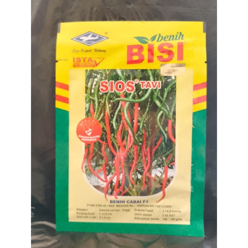 Benih Cabai Keriting SIOS TAVI