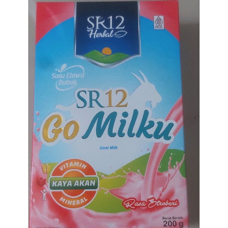 

Susu Go Milku Strawberry 200gr
