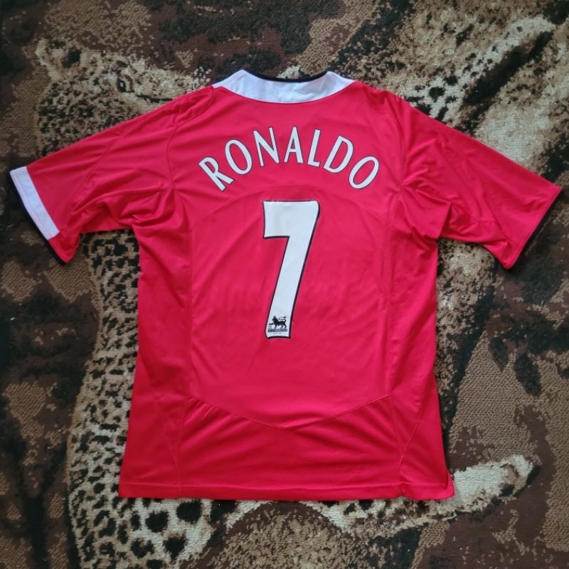 Jersey MU Manchester united 2004 2005 Ronaldo