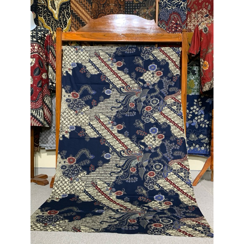 Kain Batik printing ecoprint katun prima solo