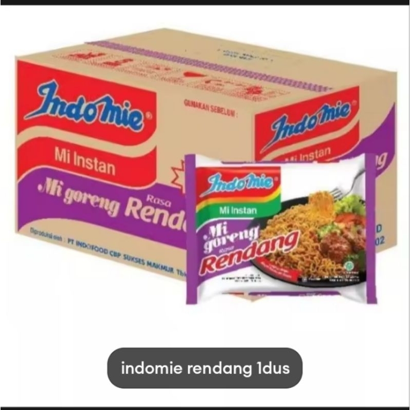 

Indomie Goreng Rasa Rendang Free ongkir