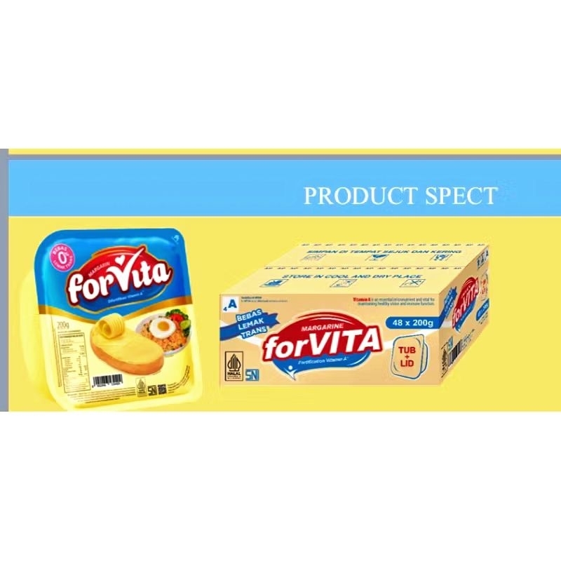 

forvita Margarine TUB 200 gram