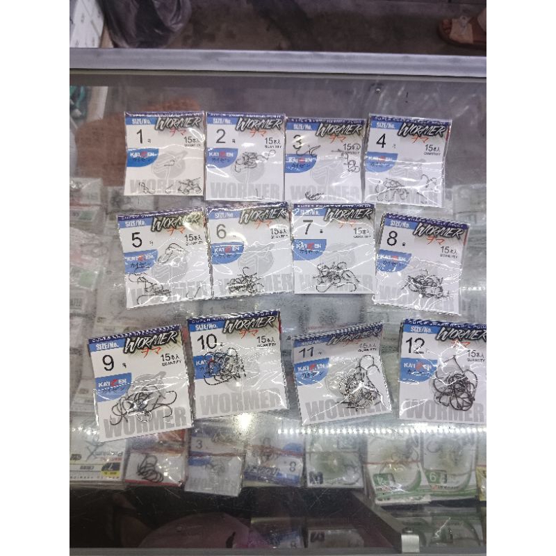 MATA PANCING KAIZEN WORMER/KAIL KAIZEN WORMER (bisa cod)