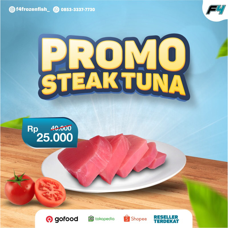 

Tuna Steak 280 - 300 Gram