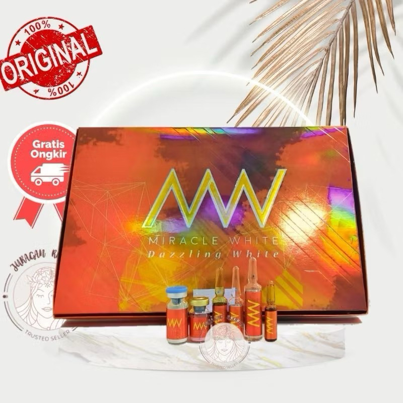 MIRACLE WHITE MERAH DAZZLING ecer