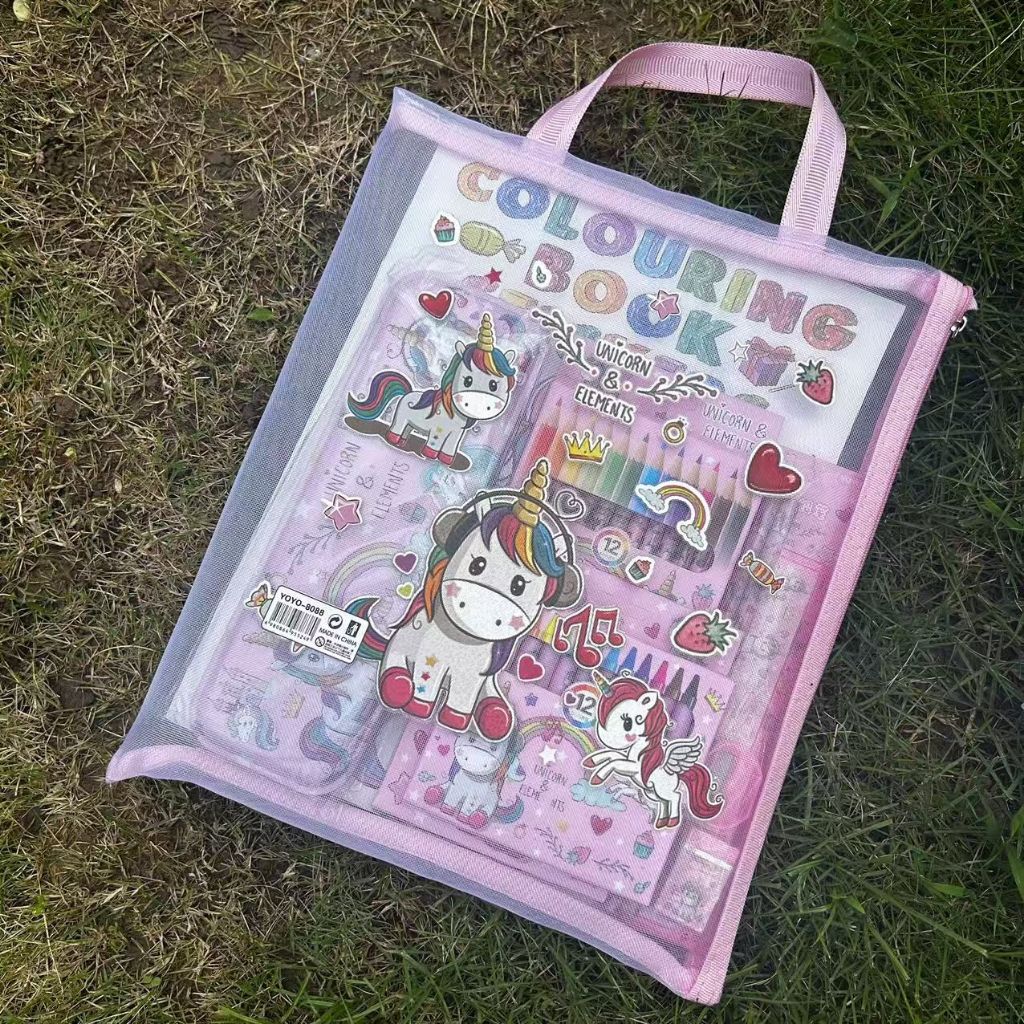 

D3W! [SERBALAKUOFFICIAL] (KTPS.22) STUDY SET STATIONERY SET ALAT TULIS SEKOLAH ANAK SET ATK MOTIF /