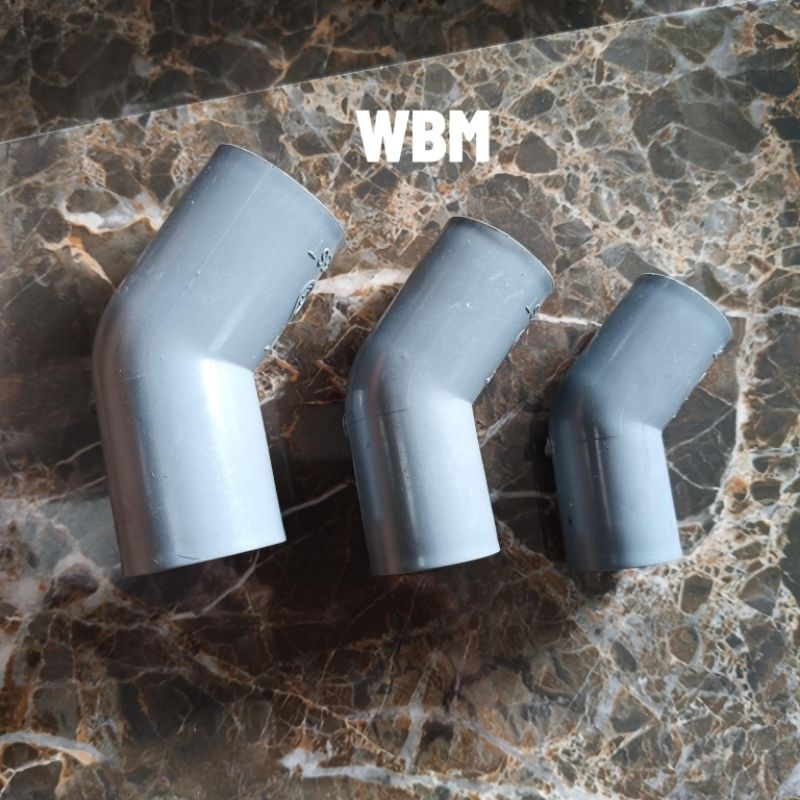 Elbow 3/4 inchi 45 derajat AW