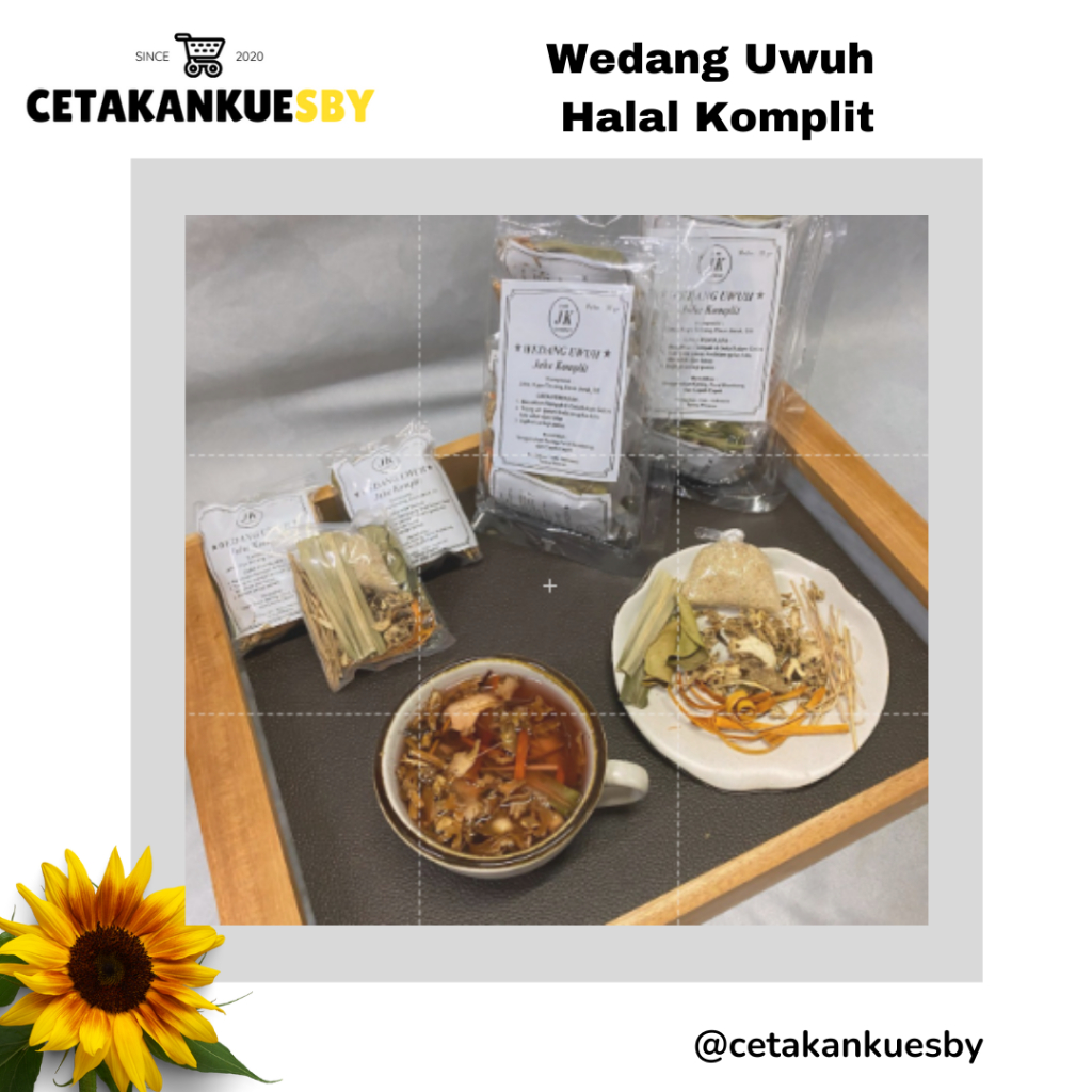 

[CKS] Wedang Uwuh Halal Komplit + Gula Jahe | Wedang rempah uwuh kesehatan