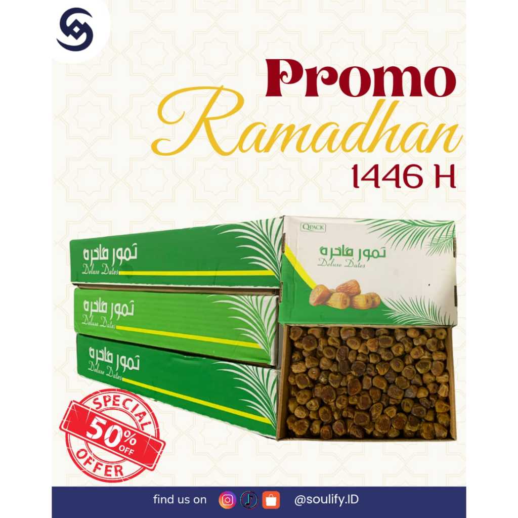 

SOULIFY.ID - Kurma Sukari 1 Kg King Dates Sukkari / Kurma Sukari 3kg ORIGINAL / Sukari Al Qassim 3kg murah / Kurma Sukari Al Qassim / KURMA RAJA SUKARI super 3kg