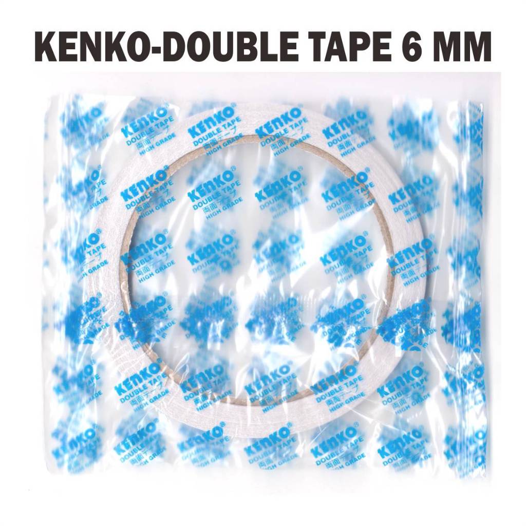 

KENKO l Double Tape 6 mm l Dua Sisi Perekat (Blue Pax)
