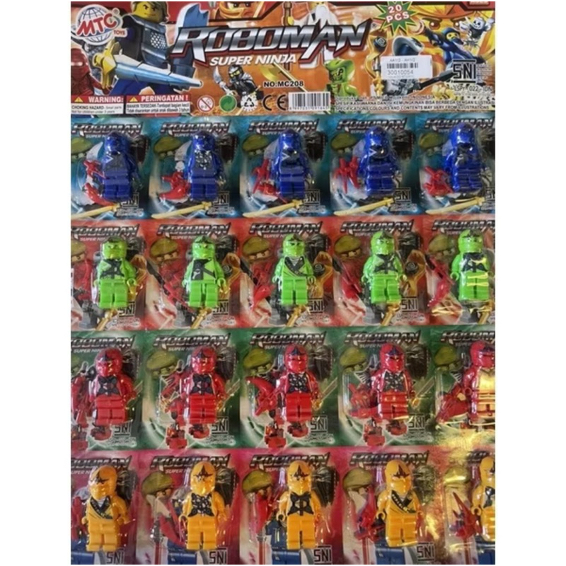 Mainan RoboMan Super Ninja Mainan Edukasi Anak