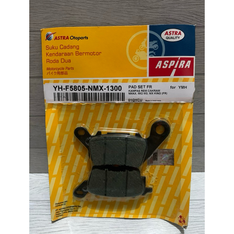 Dispad / Kampas Rem Cakram ASPIRA MIO M3 / Nmax